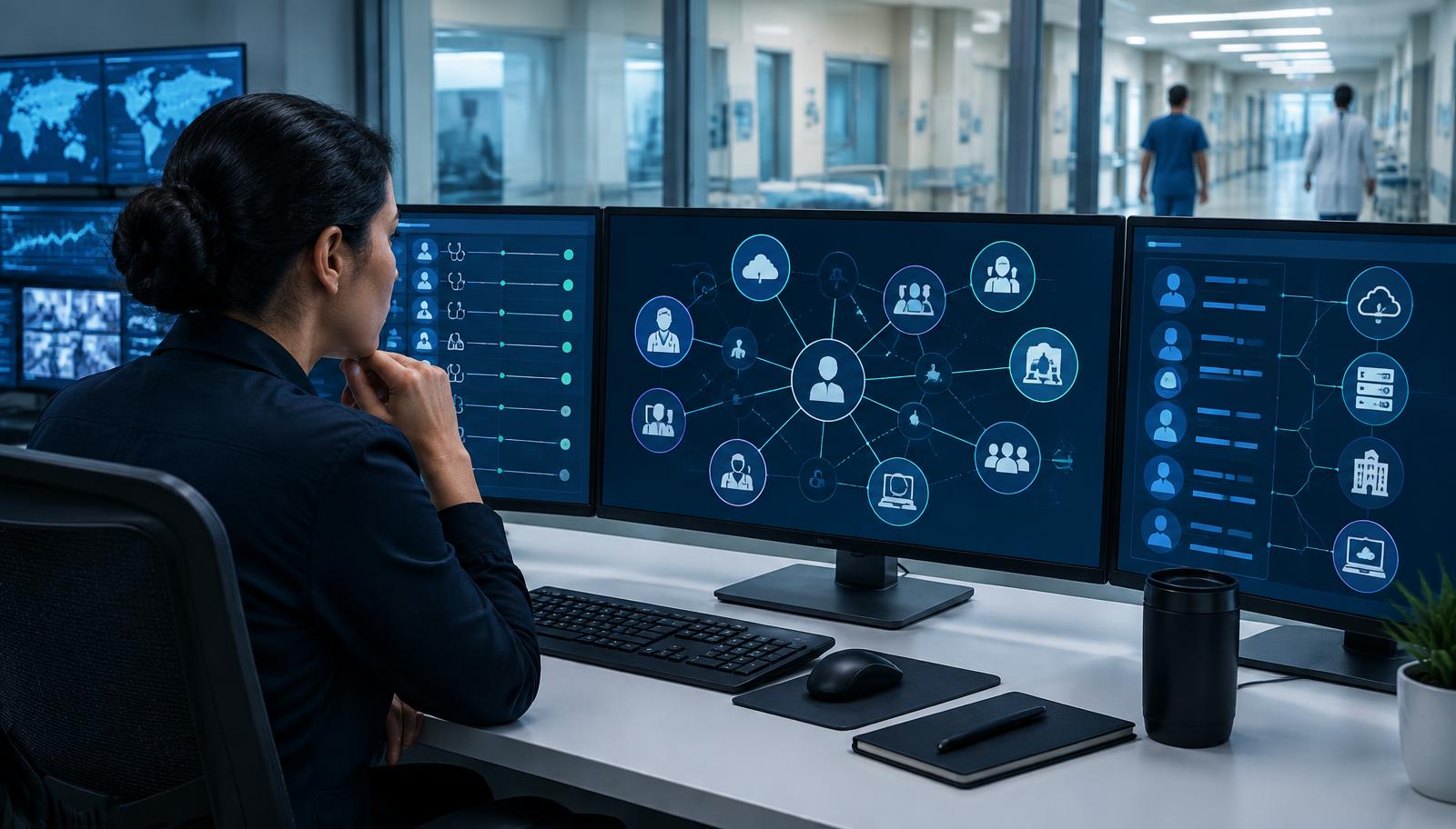 Identity Threat Intelligence for Hospitals: Following the Accounts Attackers Actually Use